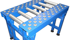 Mobile heavy duty workbenches - loads up to 1500 KG Heavy duty roller table