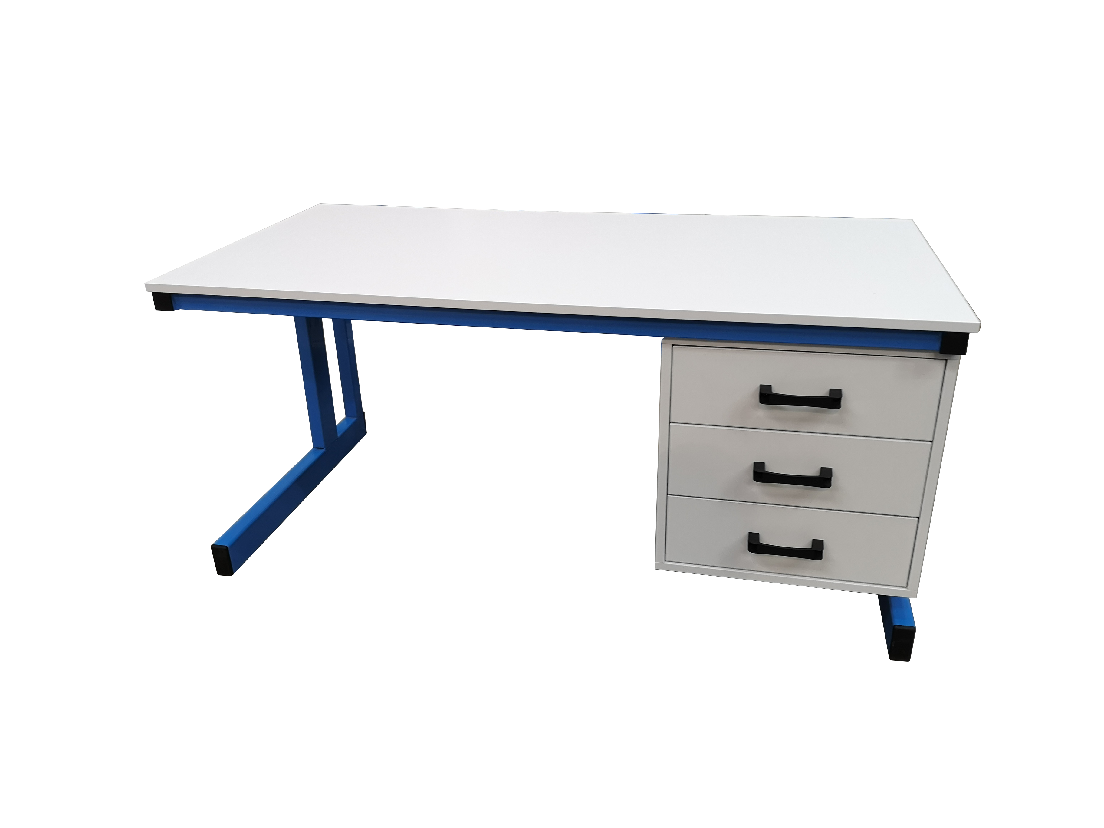 Industrial office desk – melamine team leader desk