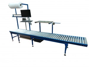 Roller-conveyor-workstation roller conveyor workstation