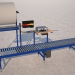 roller conveyor workstation