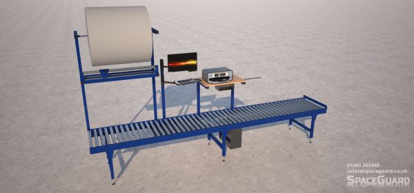 roller conveyor workstation