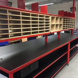 Bespoke packing bench