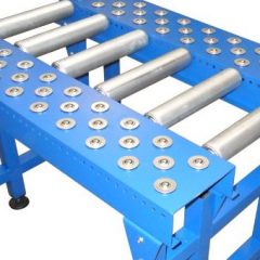 bespoke-gravity roller conveyor with ball table