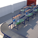 Assembly and packing cells render