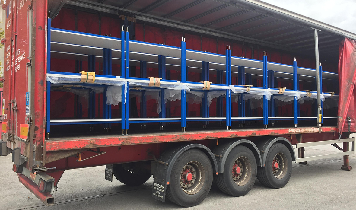 Packing bench delivery