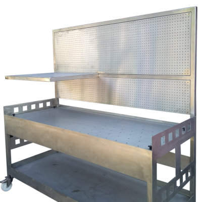 stainless steel workbench