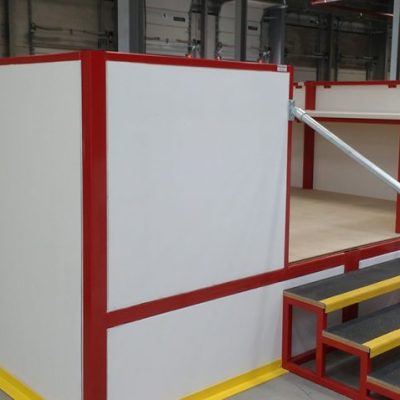 warehouse team leader podium