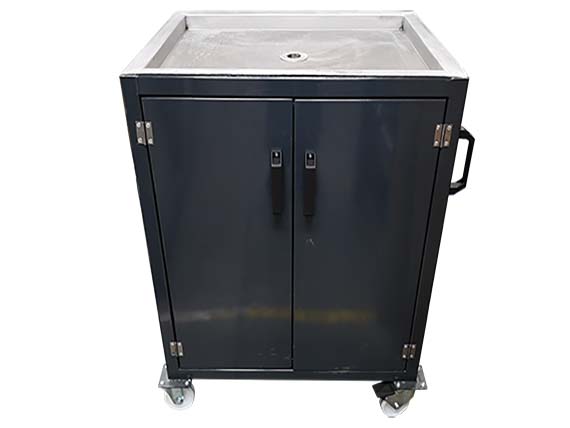 workshop – draining trolley – 570428 Heavy duty workshop - gearbox drain trolley
