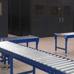 gravity roller conveyors