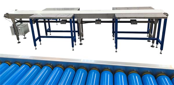 Belt conveyor system 600 belt conveyor system