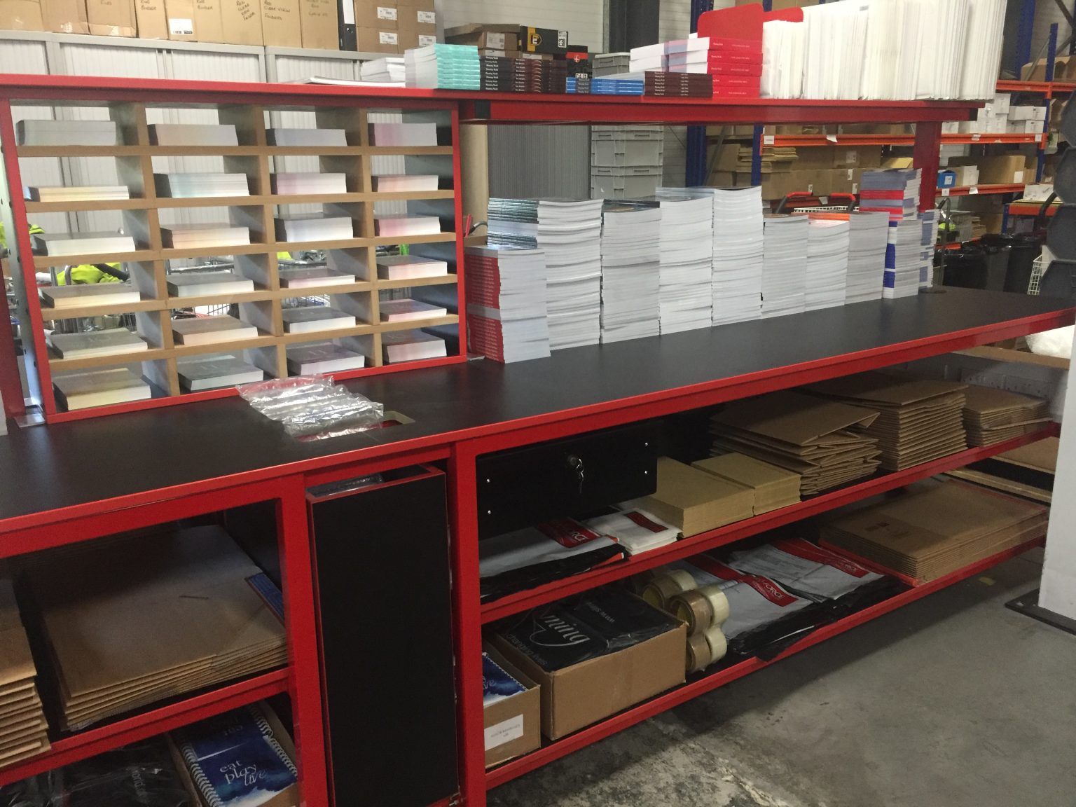 bespoke mailroom furniture mail out bench