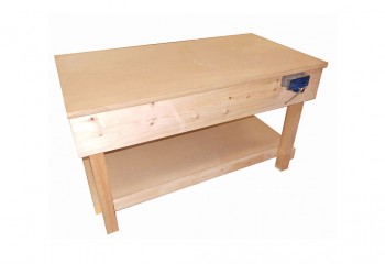 wood workbench