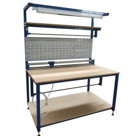 packing bench with lighting