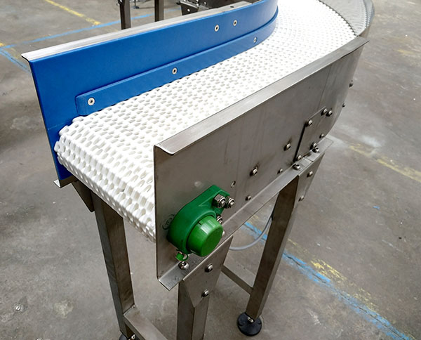 stainless steel modular conveyor