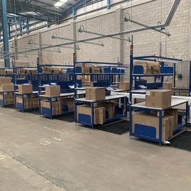 packing stations for warehouse
