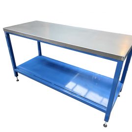 steel topped workbench