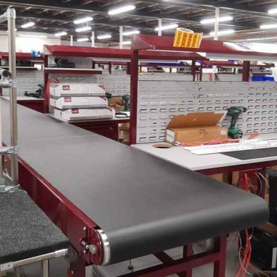 belt conveyor line