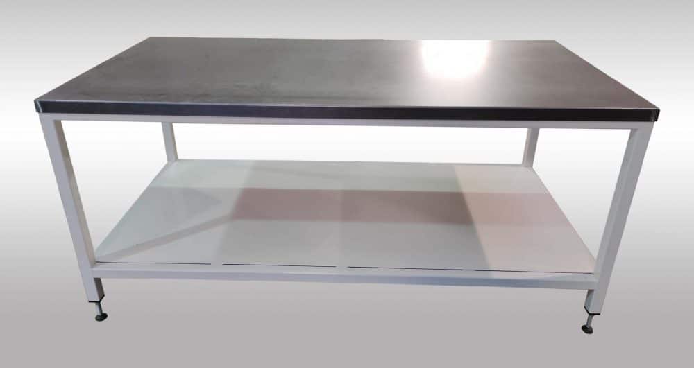 steel topped workbench