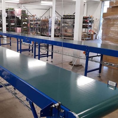 flower packing belt conveyor