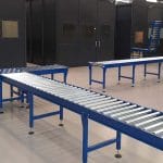 gravity roller conveyor system