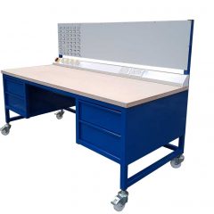 work bench with sockets
