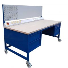 Workbench on wheels