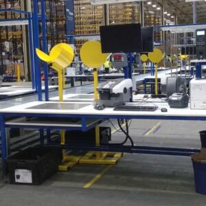 Custom design packing bench
