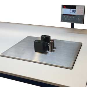 bench mounted weighing scales
