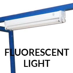 Overhead lighting rail (Fluorescent)