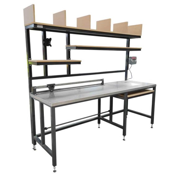 Steel Top Packing Table