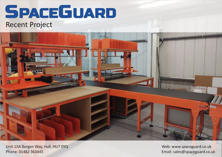 Conveyor Belt System & Packing Benches (Recent Project)