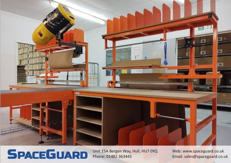 bespoke packing table