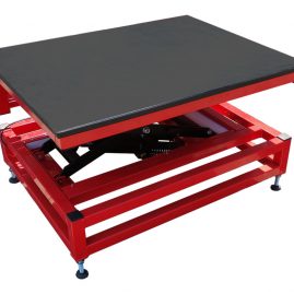 Height adjustable table