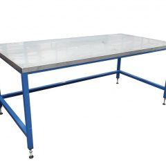 Stainless steel top workbench