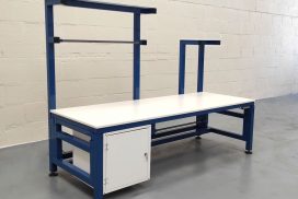 Electric Height Adjustable Packing Bench