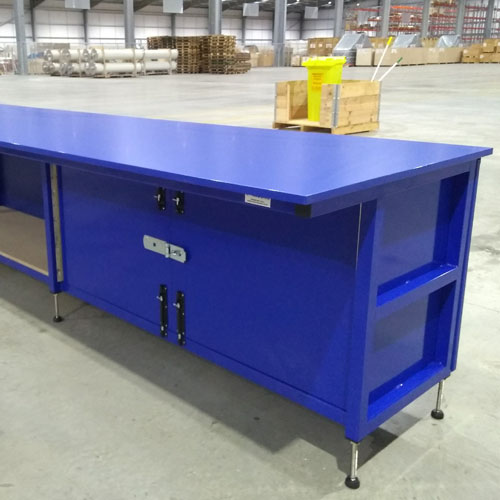 Custom industrial workstation