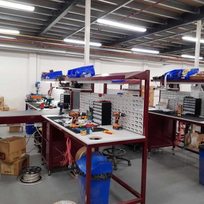 Bespoke workbenches and conveyors
