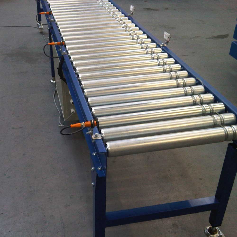 24 v Roller Conveyors made to order by Spaceguard