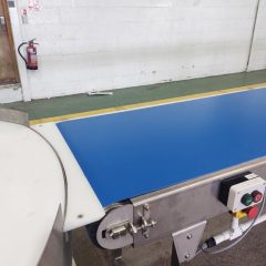 Stainless steel belt conveyor & rotary table