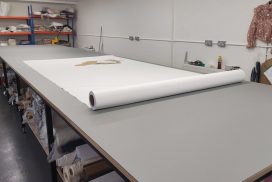 Cutting Table for a Clothing production factory