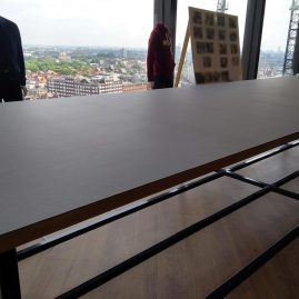 Fabric Cutting Table Installed On Site