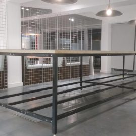 Fabric Cutting Table Installed On Site