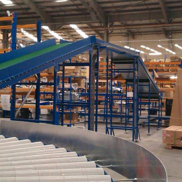 Incline Belt Conveyor System
