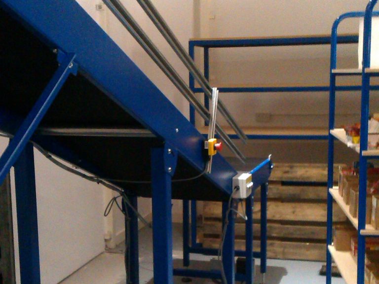 Mezzanine Conveyor & Storage Shelving for Japanese Food Supplier