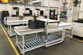 Bespoke Inspection Tables with Micro Track & Ball Transfers