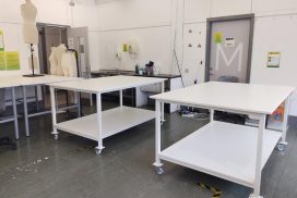 Cutting Tables for College Textiles Department