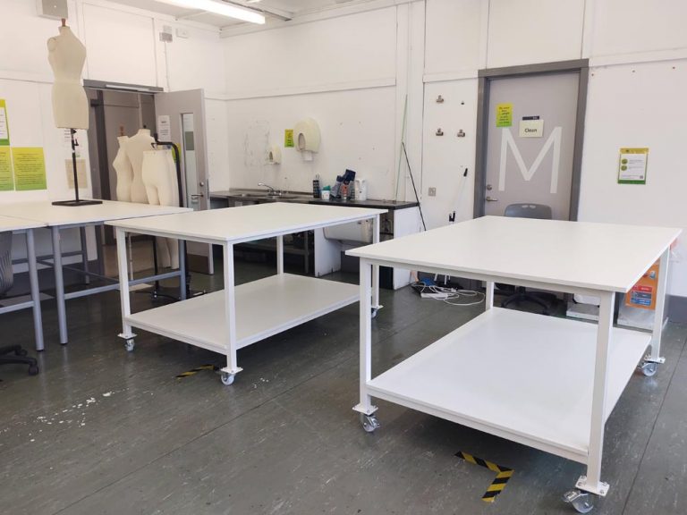 Cutting Tables for College Textiles Department