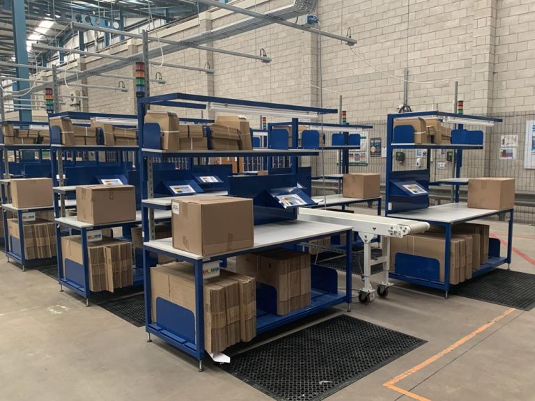 Bespoke Packing Stations for Distribution Centres