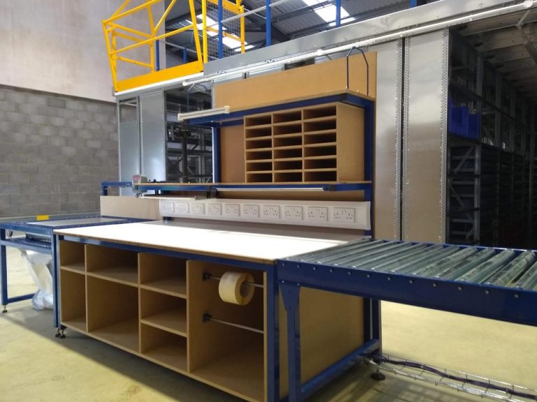 Custom Packing Station for Auto Parts Retailer