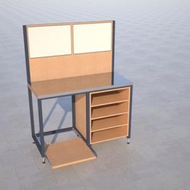Warehouse Workstation Render